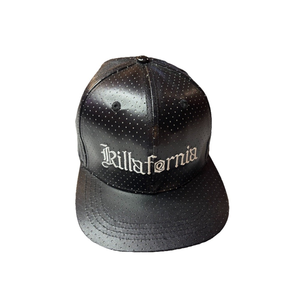 Crooks & Castles Black Killafornia Hat Cap streetcore Athleisure Mobwife Gangsta
